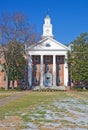 Building on the campus of a historically black uni Royalty Free Stock Photo