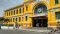 Building of Central Postoffice in Ho-Chi-Minh-City (Saigon), Vietnam