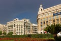 Building in centre of Barcelona.