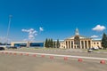 The building of Chelyabinsk Airport Royalty Free Stock Photo