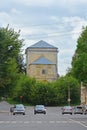The building of Church of the Assumption in Torzhok city