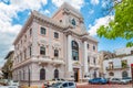 Building of City Hall in Old District Casco Viejo of Panama City - Panama Royalty Free Stock Photo