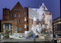 `Building the City`, a City of Philadelphia Mural Arts Program creation by Michael Webb