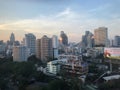 Building cityscape in bangkok thailand editorial