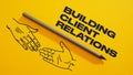 Building Client Relations BCR is shown using the text