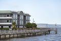 Building on a coastal area at Tacoma in Washington