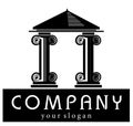 Building company logo Royalty Free Stock Photo