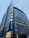 Deloitte company building in 1 New Street Square London city England Royalty Free Stock Photo