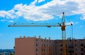 Construction Crane Against The Sky