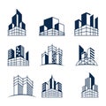 Building construction logo bundle