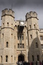 Building containing the Crown Jewels the Tower of London. Royalty Free Stock Photo