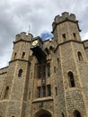 Building containing the Crown Jewels the Tower of London Royalty Free Stock Photo