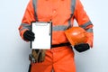 Building contract. Fix list. Royalty Free Stock Photo