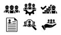 Building contractor icon set. Good job sign