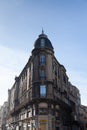 Building on the corner of Cours Pasteur, Paul Louis Lande and Victor Hugo street, Bordeaux, France