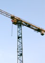 The building crane