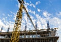 Building crane Royalty Free Stock Photo