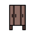 icon lamp wardrobe line style pixel perfect.