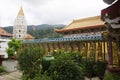 Building and decoration of Kek Lok Si Chinese and Buddhist temple Royalty Free Stock Photo