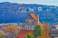 The building of Deli Rondella (Main Bastion) of Buda fortification, Budapest, Hungary