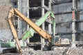 Building Demolition Royalty Free Stock Photo