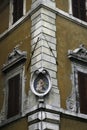 Building detail, Campo de Fiori, Rome, Italy Royalty Free Stock Photo