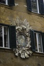 Building detail, Campo de Fiori, Rome Royalty Free Stock Photo