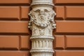 Building detail in the historic centre of Zagreb Royalty Free Stock Photo