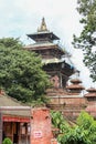 Building detail in Patan Durbar Square Kathmandu, Nepal Royalty Free Stock Photo