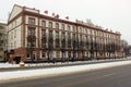 (Winter) Kaliningrad, the building of the Directorate of the Imperial Railways