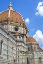 Building and the dome of Santa Maria del Fiore Royalty Free Stock Photo