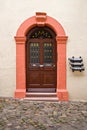 Building door in Rottweil, Germany Royalty Free Stock Photo