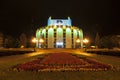 Building of the drama theatre in the city of Chely