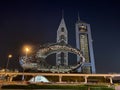 Building in Dubai city Royalty Free Stock Photo