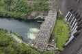 Building electricity power plant at Bhumibol Dam in Tak, Thailand