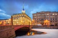 The building of the Esders and Scheyfals store in St. Petersburg