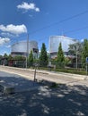 Building of the European Court of Human Rights. Strasbourg, France Royalty Free Stock Photo