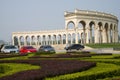 Building, even the row of arches baroque style Royalty Free Stock Photo