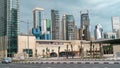 Building exterior of Carrefour supermarket in Doha, Qatar