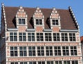 Building facade in ghent