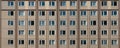 Building facade, plattenbau , residential building exterior