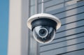 Building Facade Surveillance Camera: Enhancing Security and Monitoring.