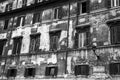 Building facade typical of Trastevere