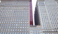 Building Facades at Michigan Avenue in Chicago, USA