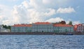 The Building Of The Faculty Of Philology - View From The Bolshaya Neva. St. Petersburg