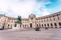 Hofburg Palace and Heldenplatz, Vienna, Austria Royalty Free Stock Photo