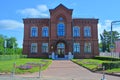 Building of a female gymnasium in Klin city