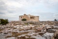 Building with Figures of Caryatids Porch of the Erechtheion on the Parthenon on Acropolis Hill, Athens, Greece Royalty Free Stock Photo