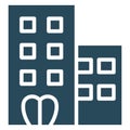 Building, Flats Isolated Vector Icon which can be easily modified or edited