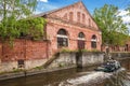 Building of forest barn (warehouse) of Kronstadt Admiralty